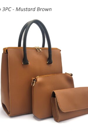 Rocco 3PC - Mustard Brown