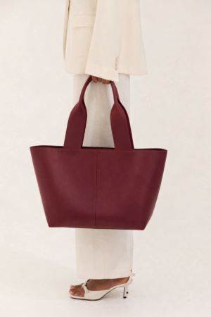 Mode Tote - Maroon